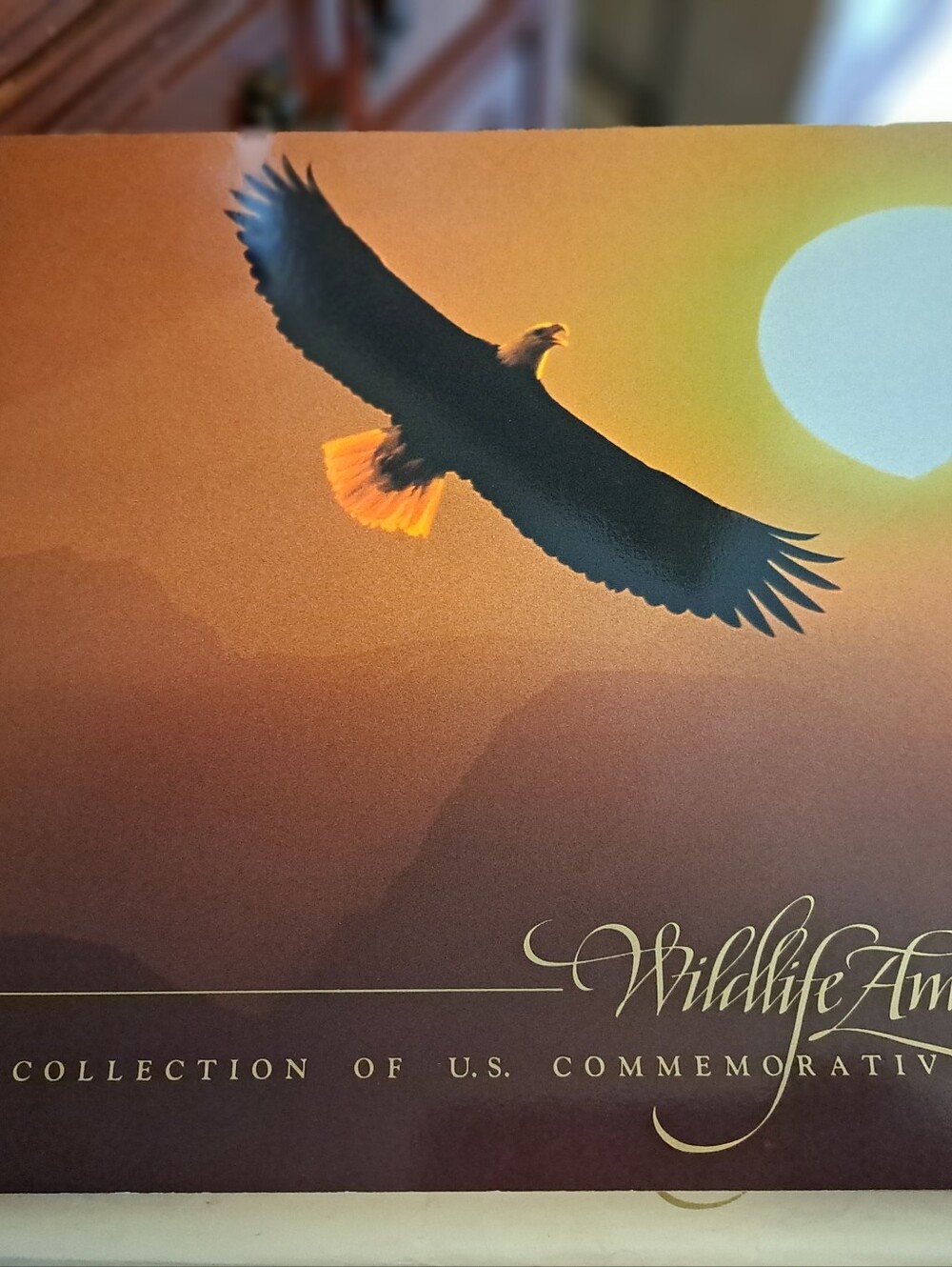 Vintage 1987 Wildlife America Book With Coordinating Stamps Sealed!!